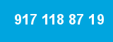 917 118 87 19 917 118 87 19